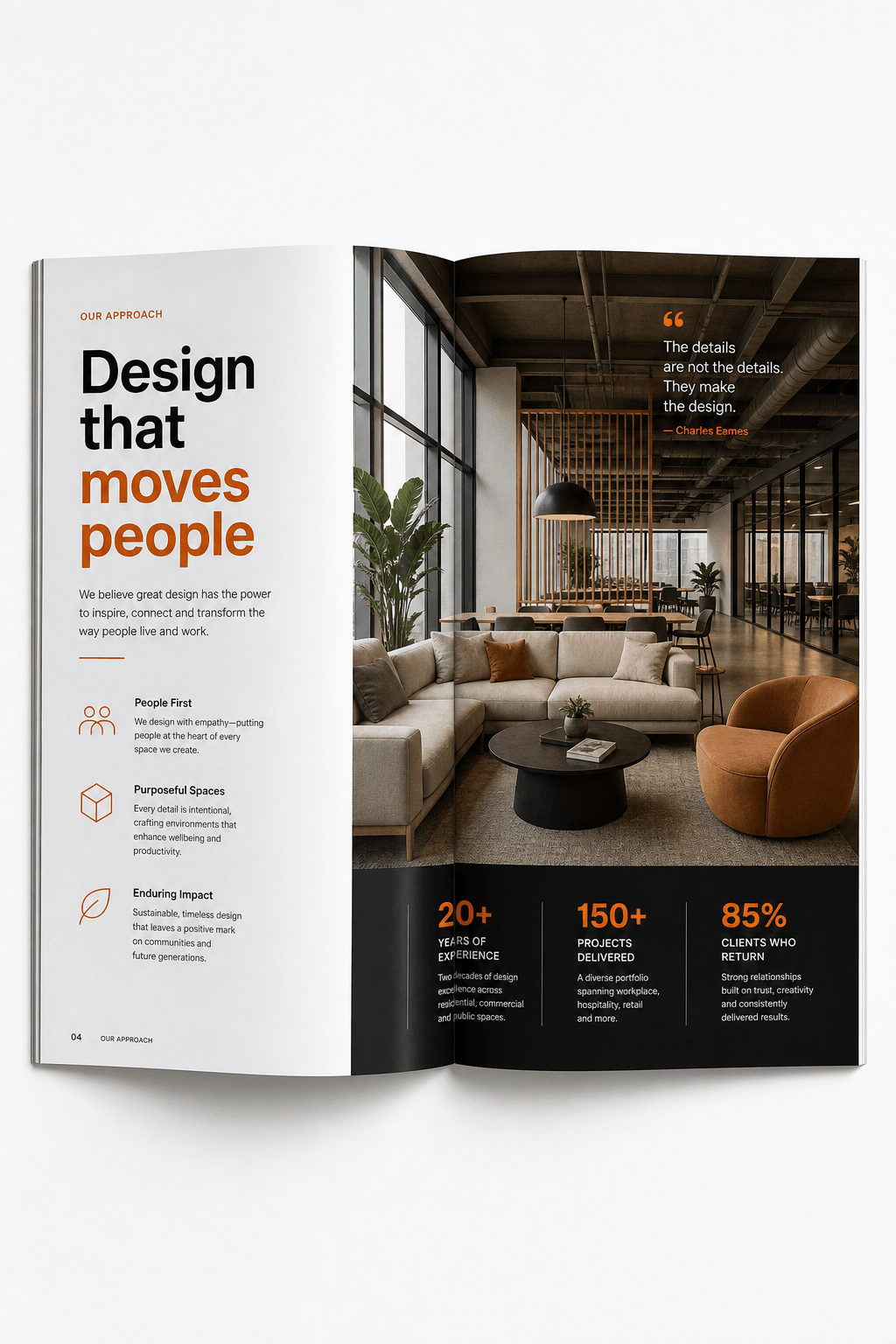 Brochure design by Design Den