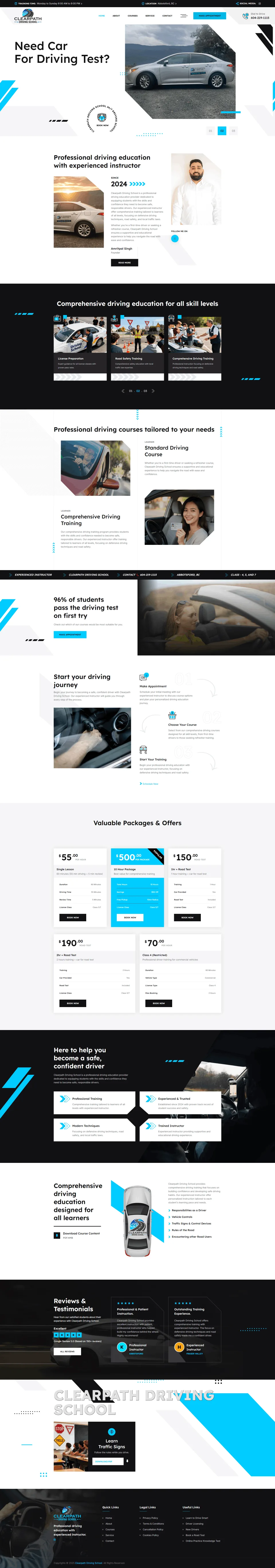 Website design project